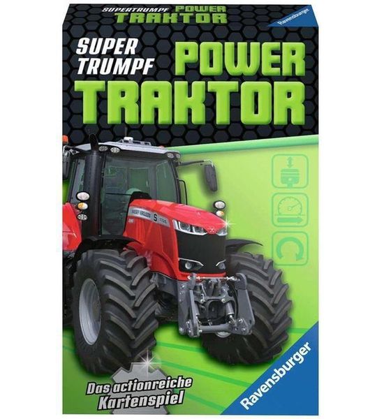 Supertrumpf Power Tractor Kaartspel - 7+ Jaar