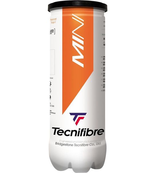 Tecnifibre Mini - Stage 2 - Oranje - Tennisbal - 3 stuks