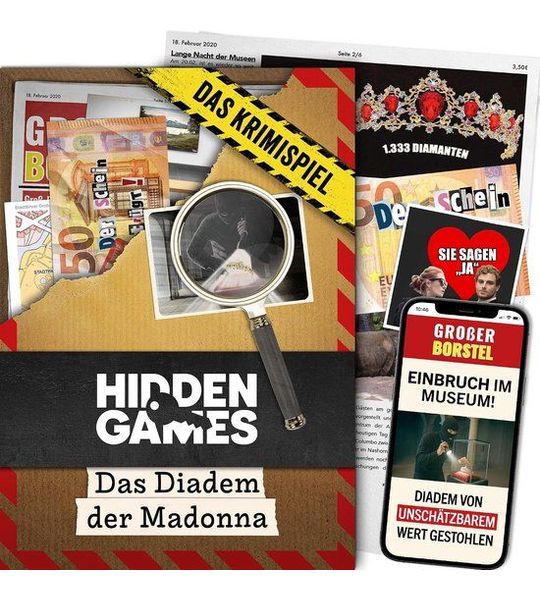 Realistische Crime Game: Museum Diefstal - Interactief Speurspel