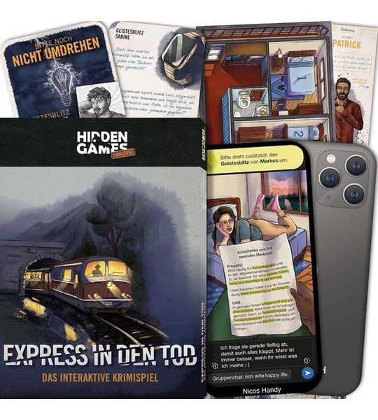 Interactief Misdaadspel: Moord in de Trein - Spannende Detective Ervaring