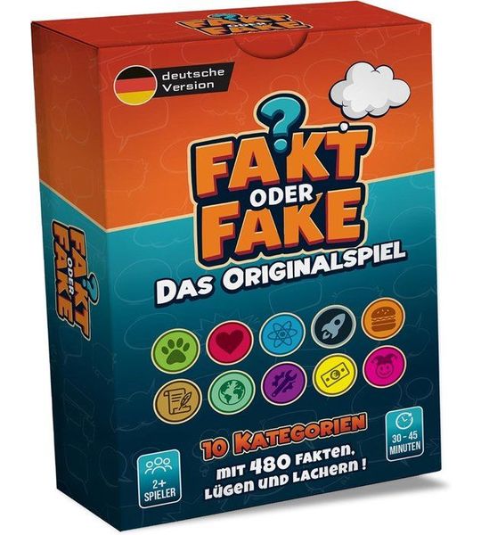 Feit of Fictie: Grappig Kaartspel voor Volwassenen & Familie | 480 Vragen
