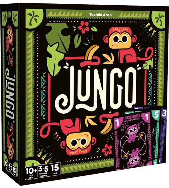 Asmodee kaartspel Jungo - familiespel strategisch kaartspel