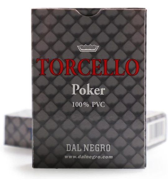 Dal Negro Torcello Speelkaarten Blauw - 100% PVC