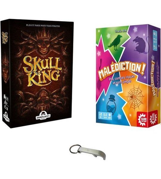 Set: Vloek & Skull King Kaartspellen - Strategie & Plezier