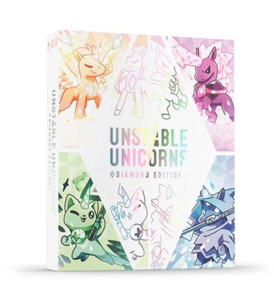 Asmodee kaartspel Unstable Unicorns Diamond Edition - Unicorns