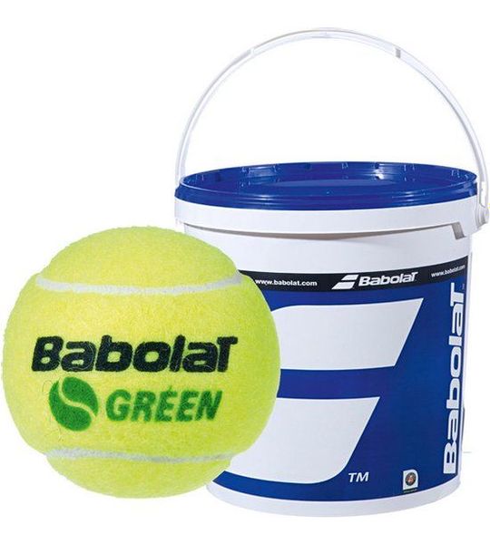 Babolat Stage 1 Green Bucket 72 stuks - Tennisballen - Multi