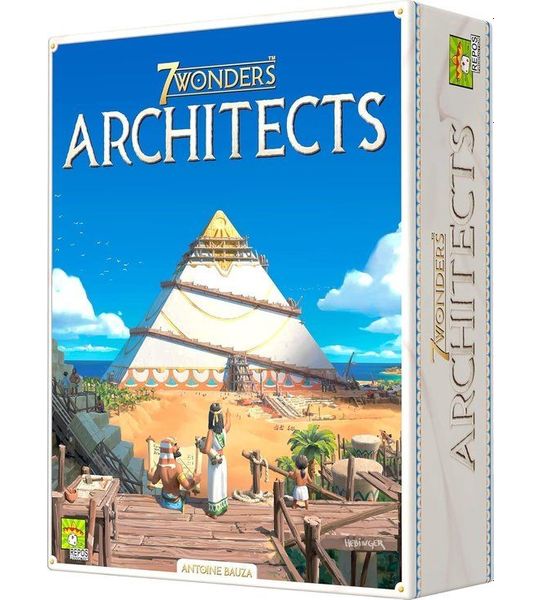7 Wonders Architects Bordspel - Strategisch Puzzelplezier voor 2-7 Spelers