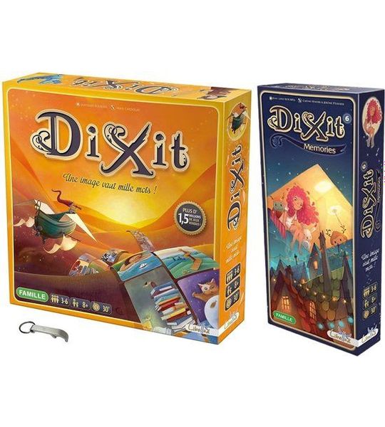Dixit Basisspel + Memories Uitbreiding Kaartspel