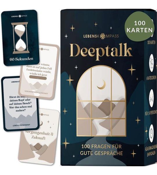 Deeptalk Kaartspel: Verdiep Relaties & Vriendschappen
