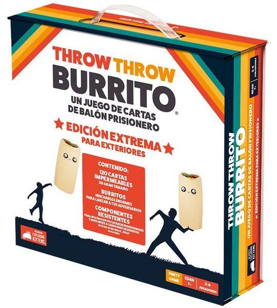 Bordspel Asmodee Throw Throw Burrito Edición Extrema ES