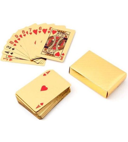 Speelkaarten Goud