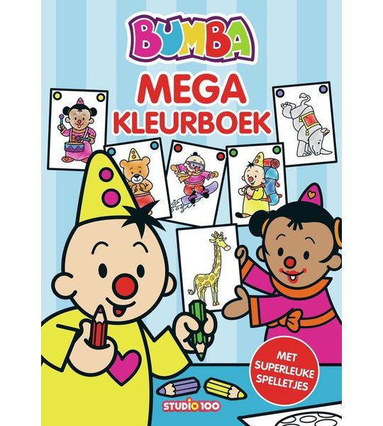Bumba Mega Kleurboek.