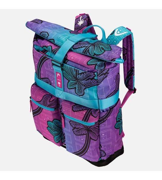 Merkloos Tennistas Rugzak 30L - Blauw/Paars