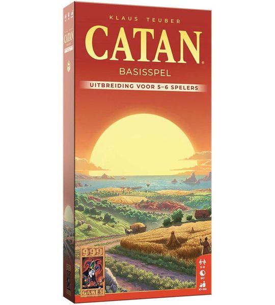 999 Games Catan Uitbreiding 5/6 spelers - Bordspel