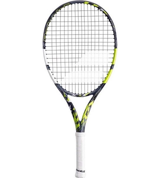 Babolat PURE AERO JR 25 - Tennisracket - Grijs / Geel / Wit - Kinderen