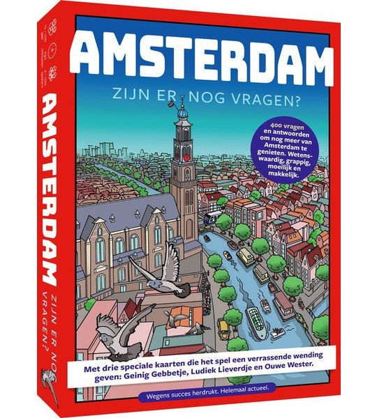 Amsterdam zijn er nog vragen? - spel - 400 vragen - quiz