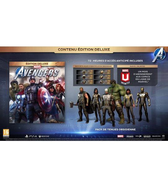 Marvel's Avengers Deluxe Edition Playstation 4