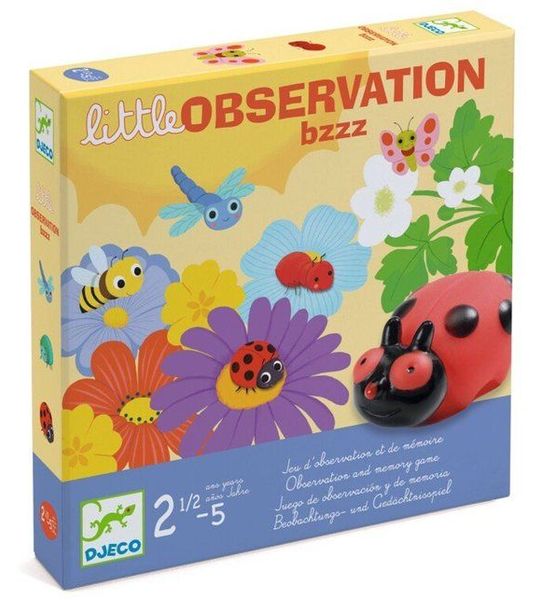 Djeco peuterspel Bzzz - observatie- en geheugenspel, 2,5-5 jaar