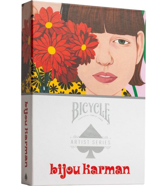 Bicycle speelkaarten Artist Series Bijou Karman multicolor karton.