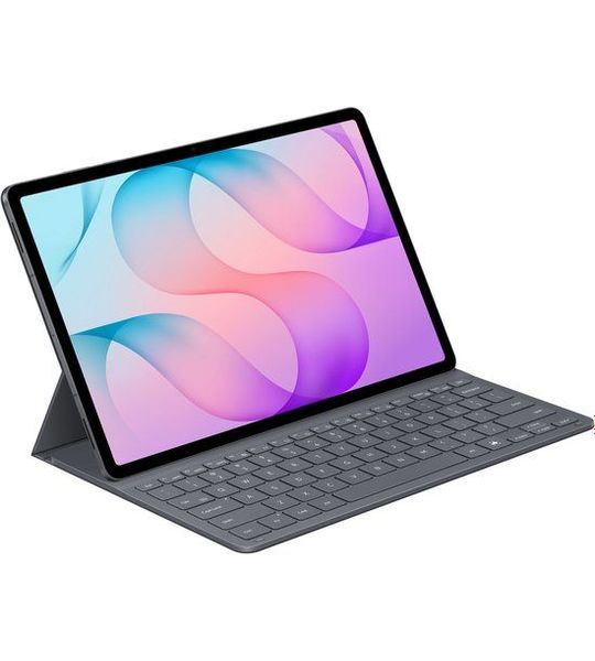 Samsung Galaxy Tab S12+ Pro Keyboard Beschermhoes Zilver