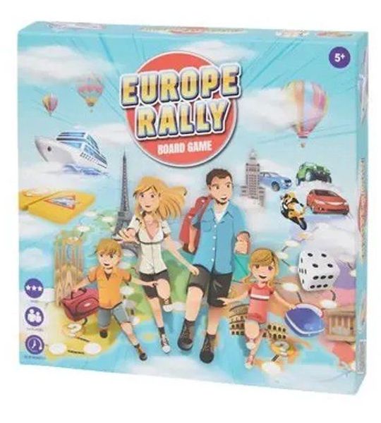 Europe rally - bordspel - engels
