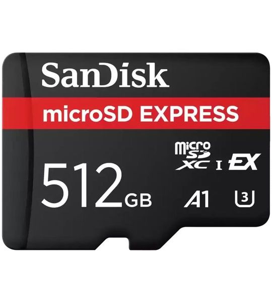 SanDisk MicroSDexpress Gameplay 512GB 880mb/650mb/s Micro SD-kaart