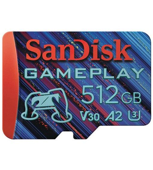 SanDisk microSDXC Gameplay 512GB 190mb/s