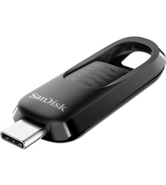 SanDisk Ultra Slider 1TB USB 3.2 Gen 1 400 MB/s Externe SSD Zwart