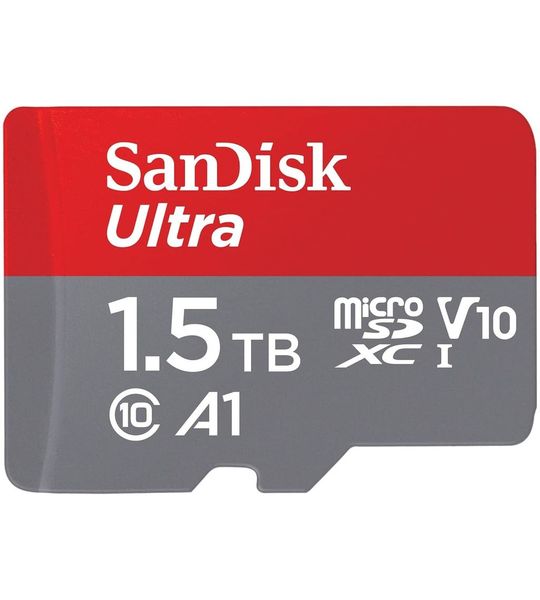 SanDisk micro SDXC Ultra 1 5TB (A1/UHS-I/Cl.10/150MB/s) Mobile Micro SD-kaart