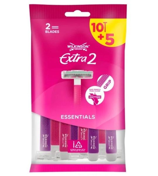 Wilkinson Extra 2 Essentials Wegwerpscheermesjes