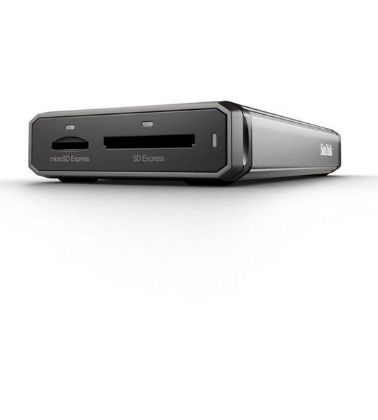 SanDisk Pro Reader Dual - SD / Micro SD Pro Dock 4 compatibel SD-Kaart Zwart
