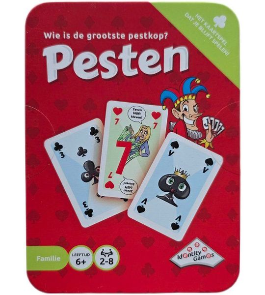 Identity Games - Pesten in blik - kaartspel