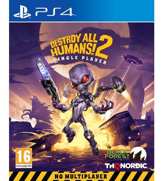 Destroy All Humans! 2 - Reprobed: Single Player Playstation 4