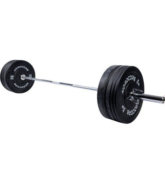 Nordcore Halterstangset Bumper Nordcore 80kg