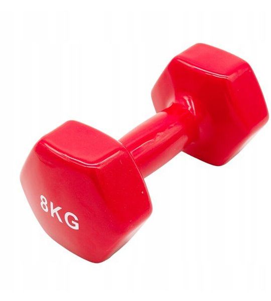 Vinyl Dumbbell 8kg - GRAND Fitness