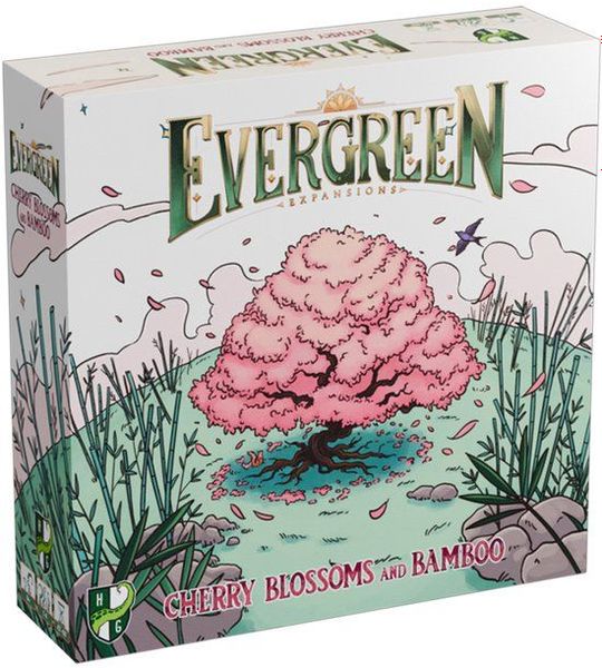 Evergreen Cherry Blossoms and Bamboo Expansion - bordspel uitbreiding - Engels