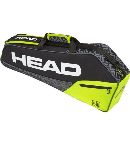 Head Tennistas - Unisex - zwart/ geel/ grijs
