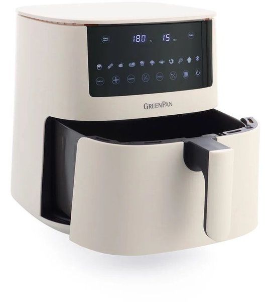 GreenPan Bistro XL Airfryer 7,2L - PFAS-vrij Crème