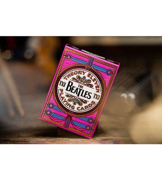 The Beatles Playing Cards Pink Version