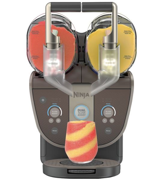Ninja SLUSHi Twist Frozen Drink Maker Mokka FS702EUBR
