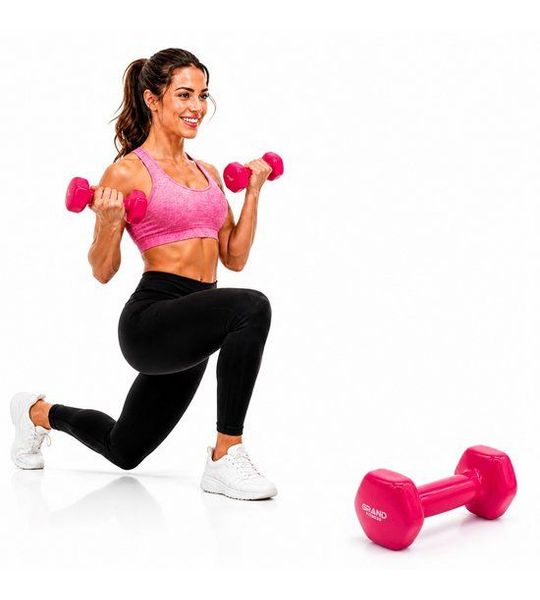 Grand Vinyl Halter 1kg - Ideaal voor Fitness & Krachttraining