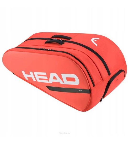 Head Tour Racquet Bag L - Tennistas - Oranje