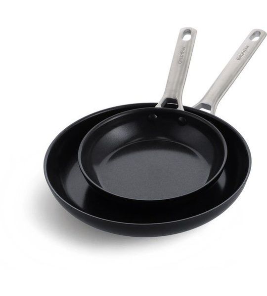 GreenPan Padova Koekenpannenset 20 + 28 cm Reserve Black
