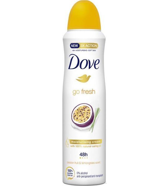 Dove Go Fresh Passion Fruit Deodorant Spray