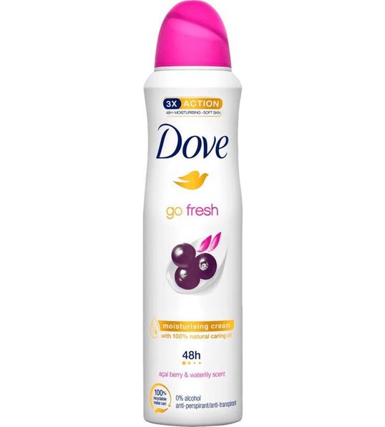 Dove Go Fresh Acai Berry Deodorant Spray