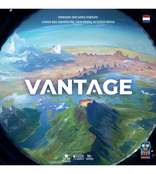 Vantage bordspel Nederlands Deluxe Keep Exploring Games