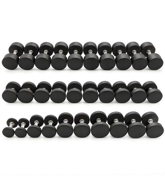 PH Fitness PU Dumbbellset - Rond - 2 t/m 30 kg - 15 Paar