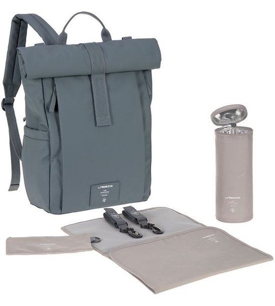Lässig Green Label Rolltop Up Backpack - Anthracite