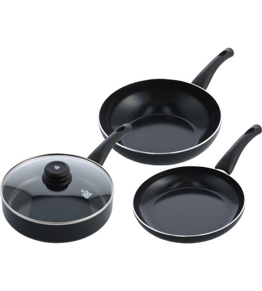 BK Brilliant Koekenpannenset 24 + 28 cm + Hapjespan