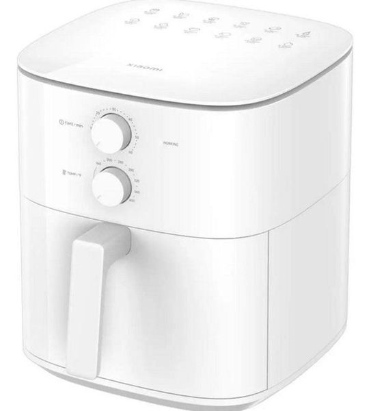 Airfryer 6L - Heteluchtfriteuse - 80-200°C - Timer - Wit